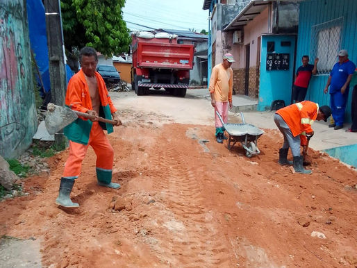Prefeitura avança em obras emergenciais na cidade de Manaus