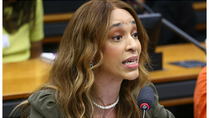 Pesquisa Realtime Big Data: Eleição de Erika Hilton na presidência da Comissão de Mulheres é rejeitada por 75% dos jovens