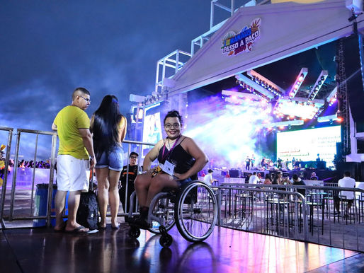 Inclusão e accessibilidade: ‘Manaus Passo a Paço 2024’ tem espaço exclusivo para PCDs curtirem o festival