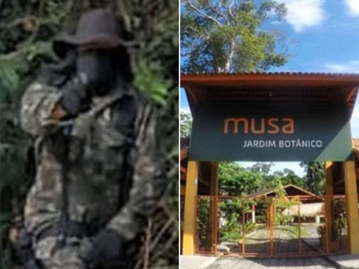 Homem que assaltava turistas no Museu da Amazônia vestido de militar é preso em Manaus