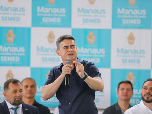 Em inauguração de escola, David Almeida anuncia pagamento do Fundeb de até R$ 6 mil para 30 de janeiro de 2026