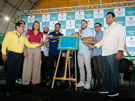 Prefeitura de Manaus reforça educação com reinauguração de três escolas municipais