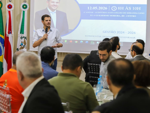 Prefeito Renato Junior debate com setor produtivo soluções que estimulem a economia em Manaus, durante encontro na ACA