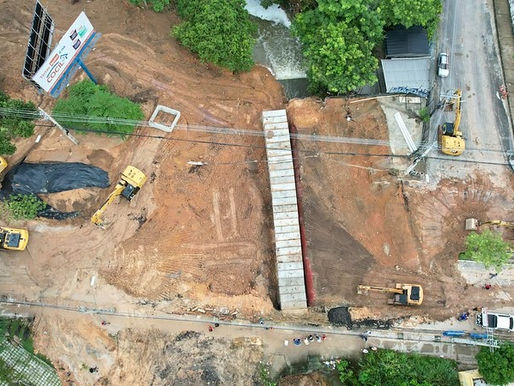 Prefeitura finaliza implantação da primeira linha de tubulação na Djalma Batista