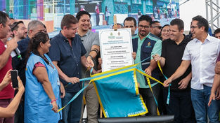 Prefeitura de Manaus entrega feira municipal Padre Rogério Ruvoletto totalmente reformada, no bairro Santa Etelvina