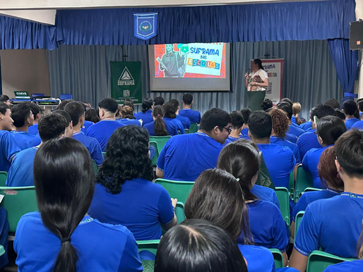 Projeto 'Suframa nas Escolas" leva informações corretas sobre a Zona Franca a estudantes de escola estadual