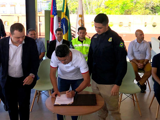 Prefeitura de Manaus assina acordo de cooperação com a PRF para compartilhamento de dados