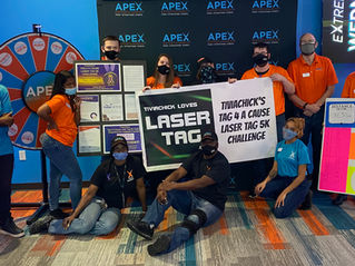 Raising Funds and Awareness Through Laser Tag