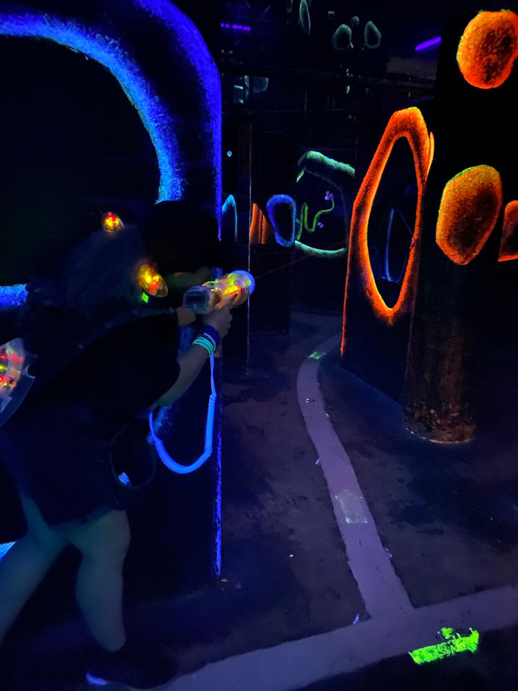 Returning to Mission Control at Laser Zone Canton