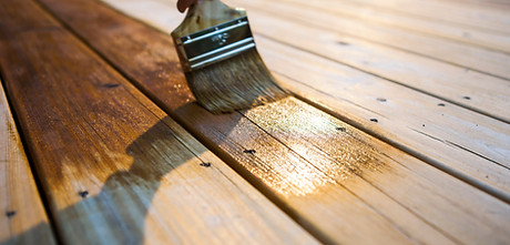 Varnishing the Deck