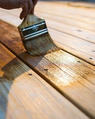 Varnishing the Deck