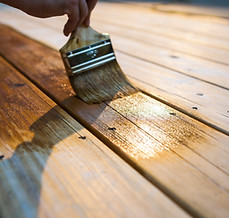 Varnishing the Deck