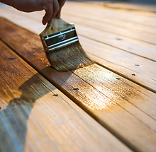 Varnishing the Deck