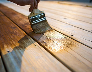 Varnishing the Deck