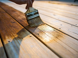 Varnishing the Deck