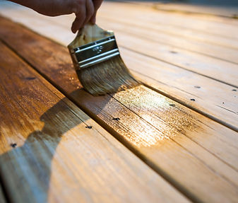 Varnishing the Deck