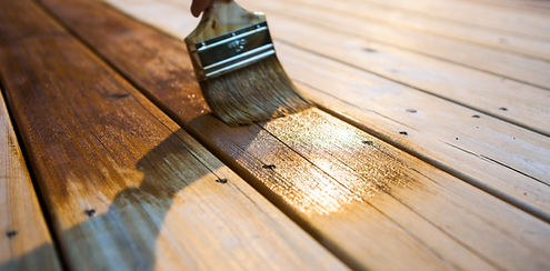 Varnishing the Deck