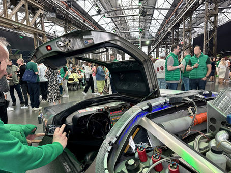 DeLorean auf einen Großevent