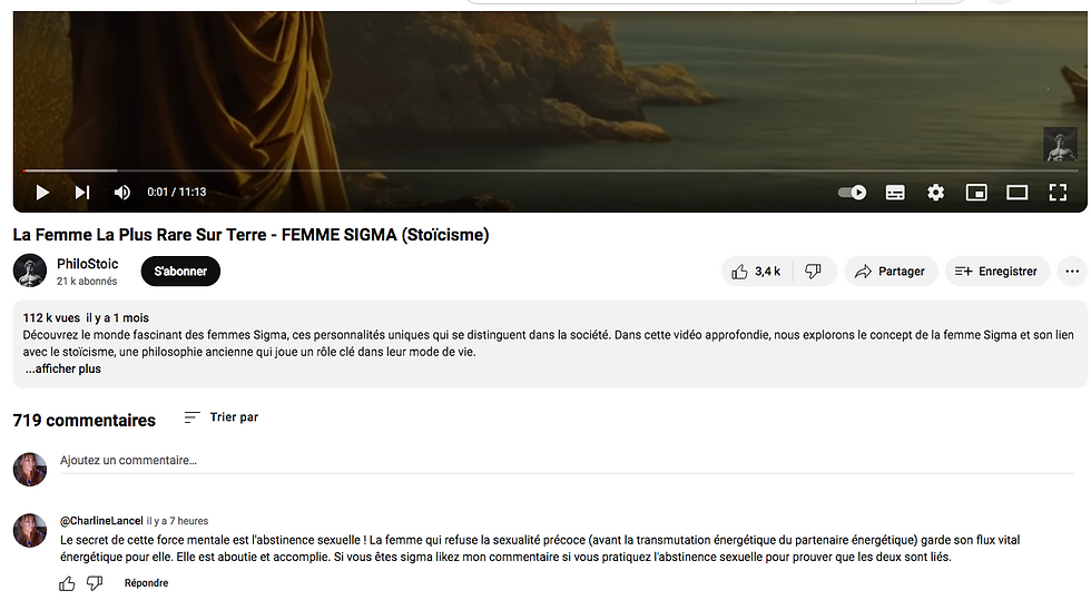 femme sigma la femme la plus rare sur terre