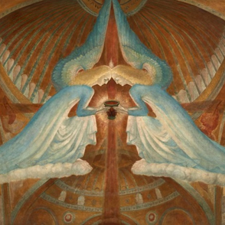 Jean-Delville-Le symbole du Graal-1940