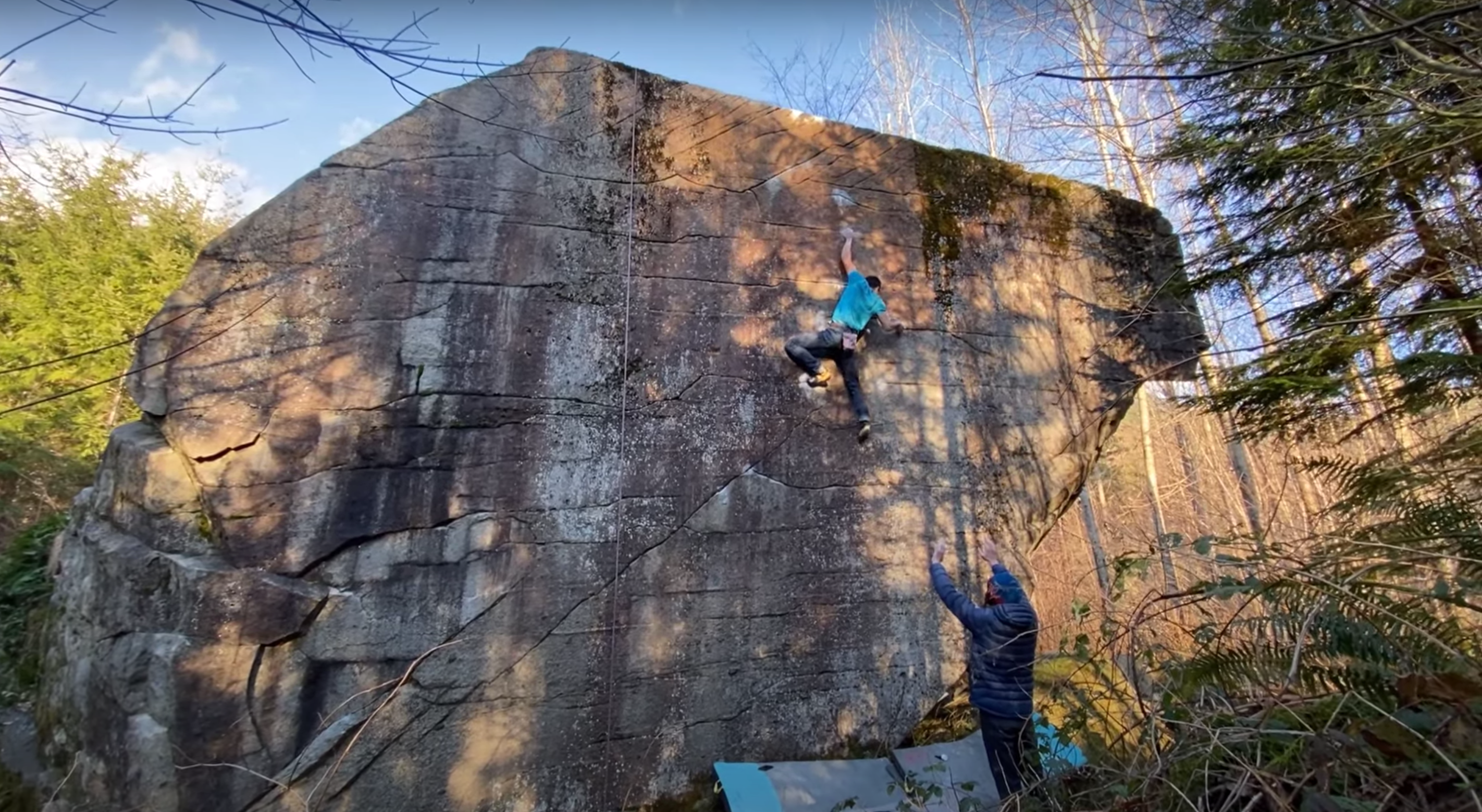 climbing Gold Bar WA