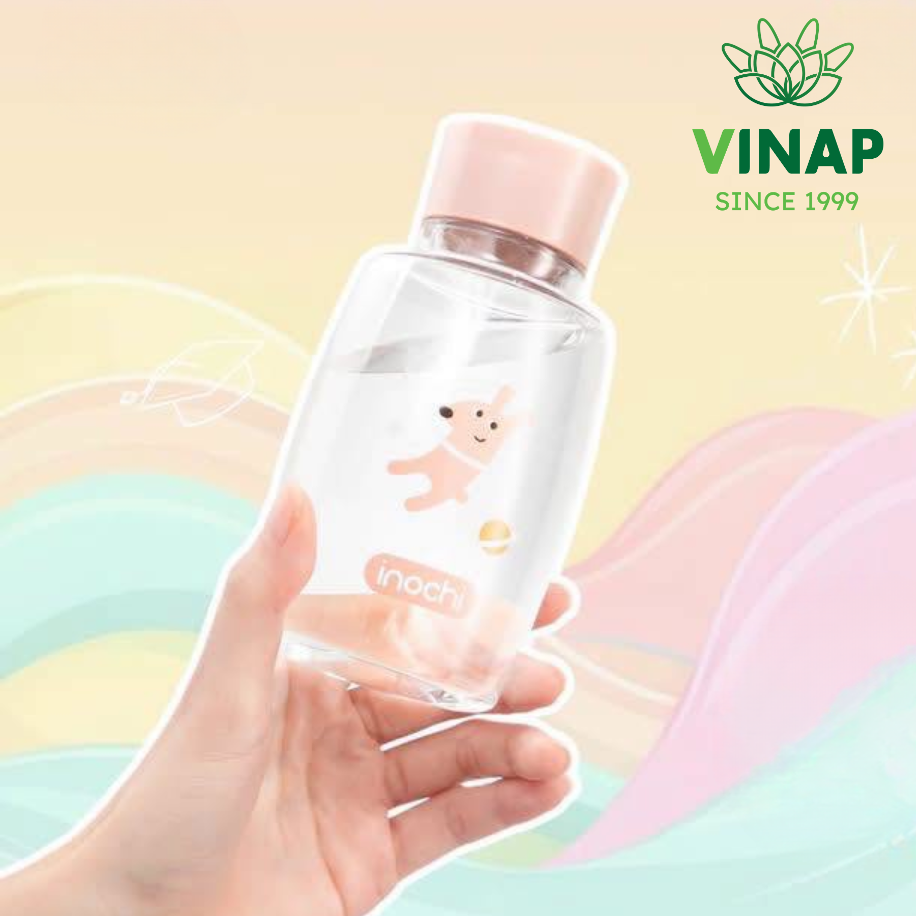 Goki Planet water bottle 350ml