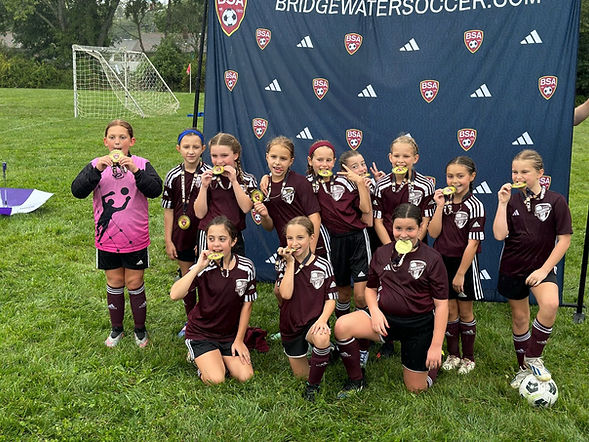Girls soccer team photo