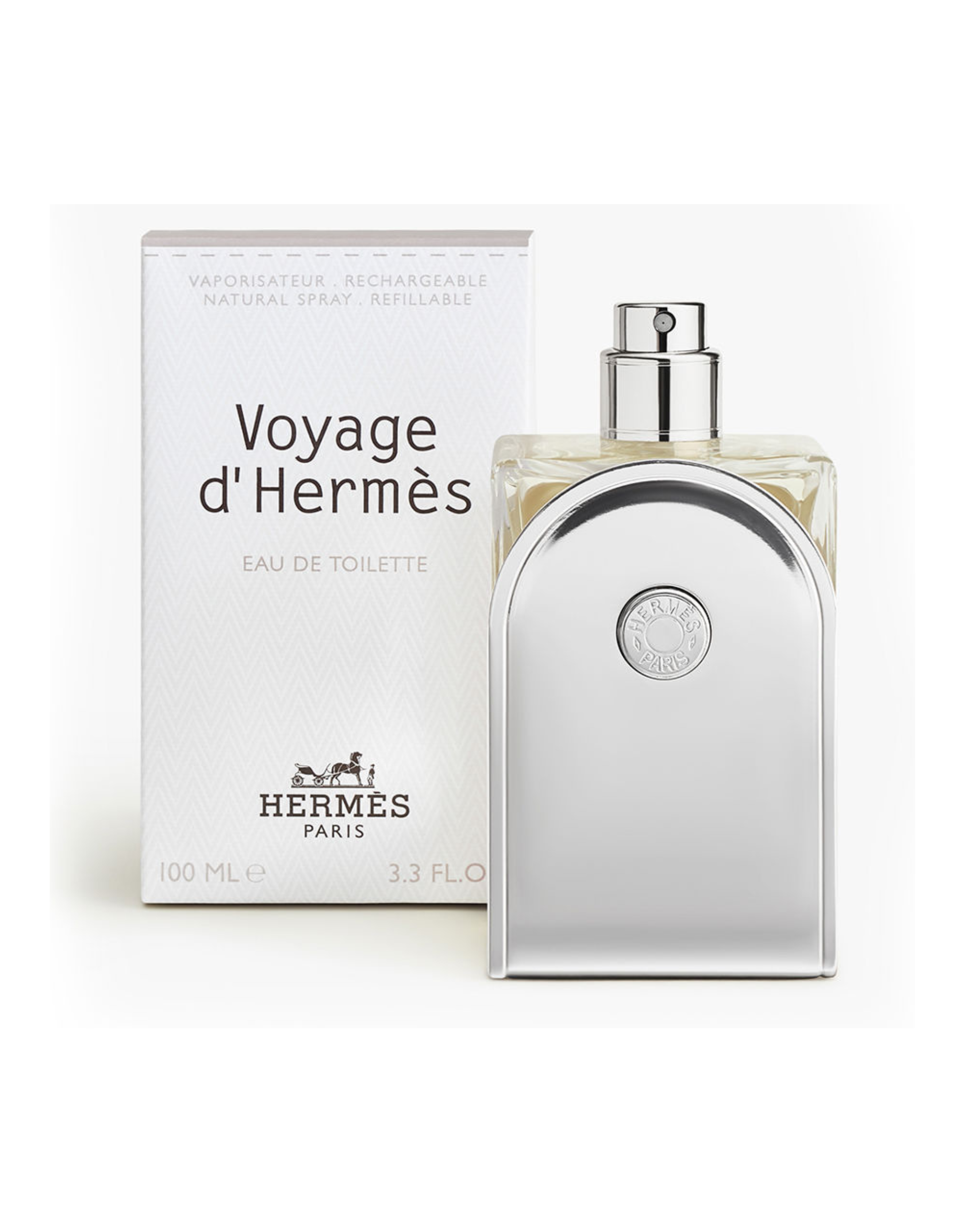 Hermes Voyage  Fragancia Almizcle Amaderado Floral  100ml