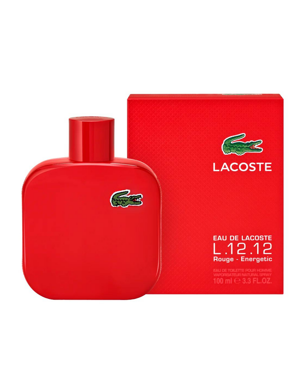 Lacoste L.12.12 Rouge Fragancia Amaderada Especiada 100ml