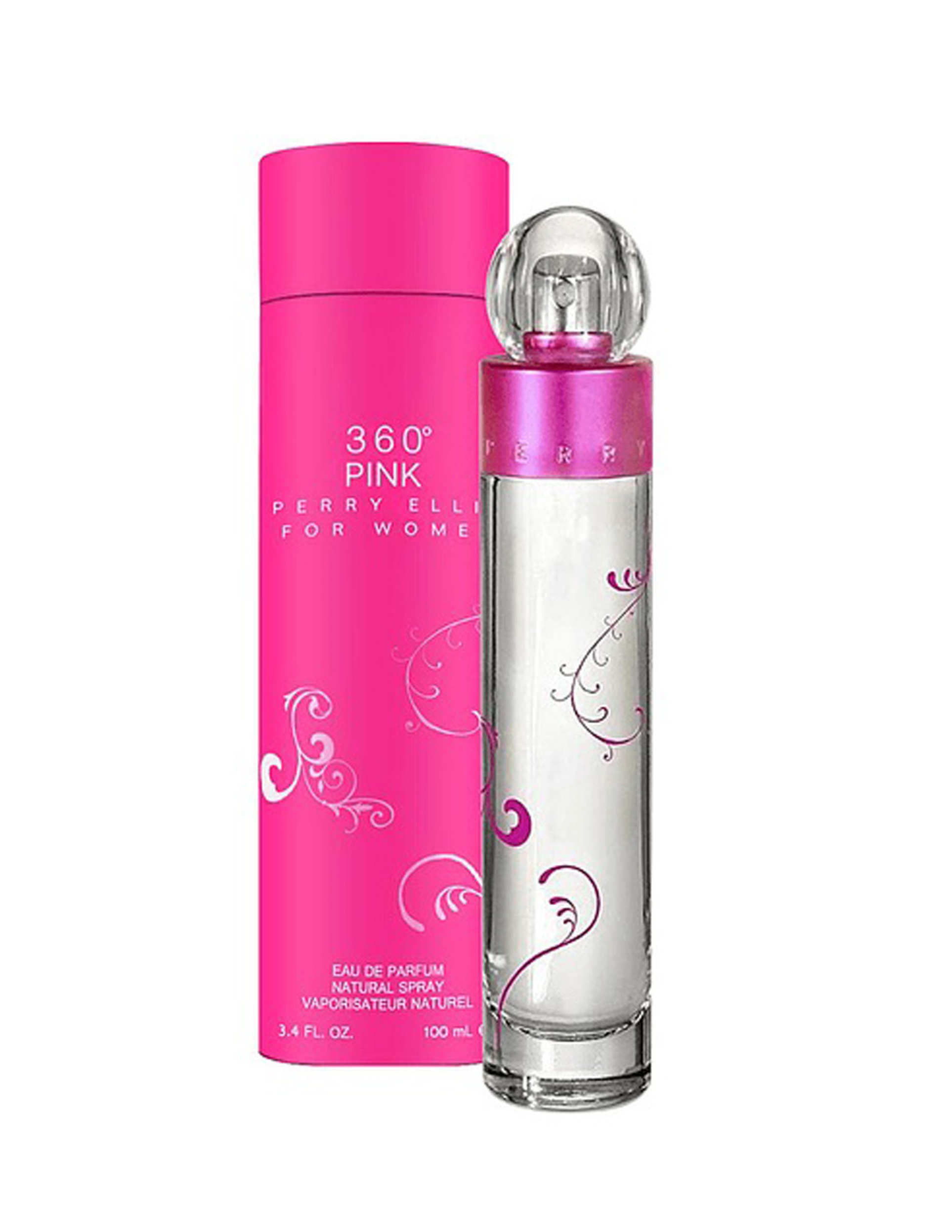 Perry Ellis 360 Pink Fragancia Almizcle Floral Amaderado 100ml
