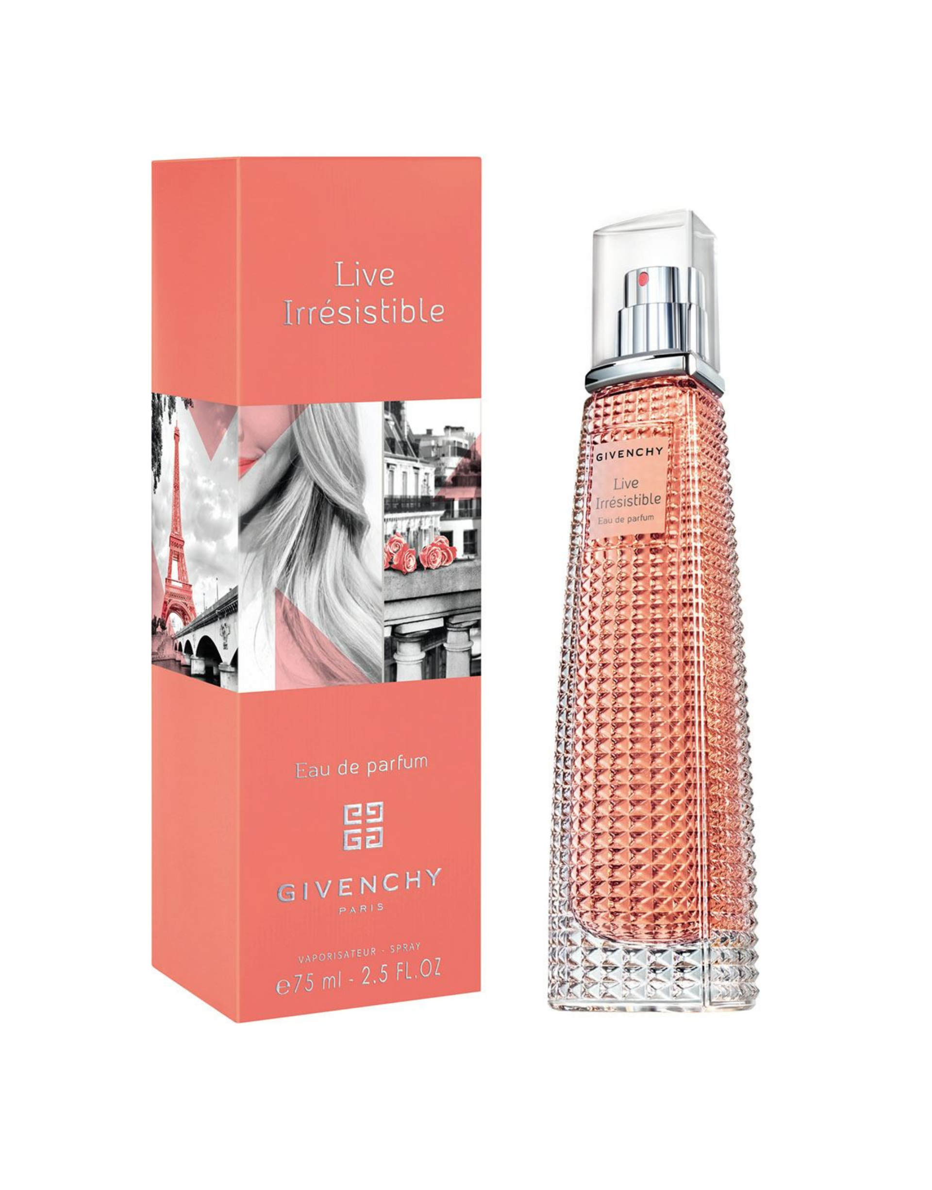 Givenchy Live Very Irresistible Fragancia Floral Frutal 75ml