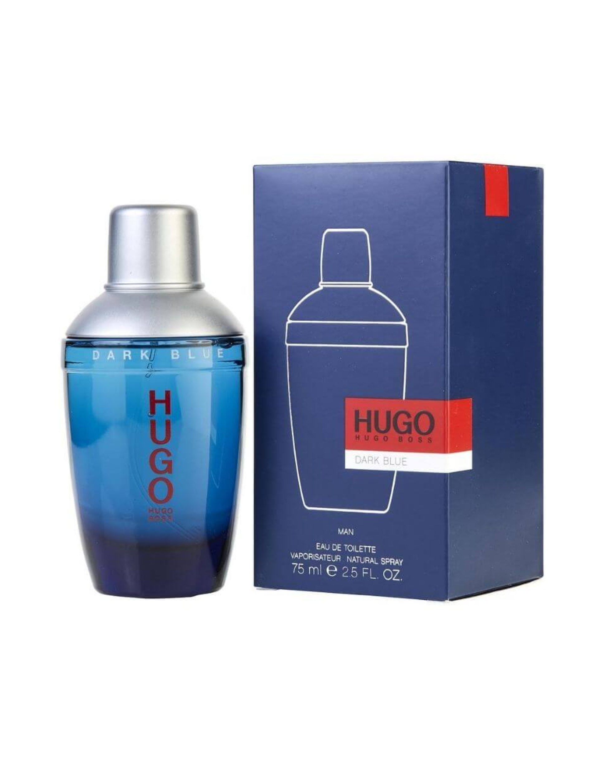 Hugo Boss Dark Blue Fragancia Ámbar Especiada 75ml