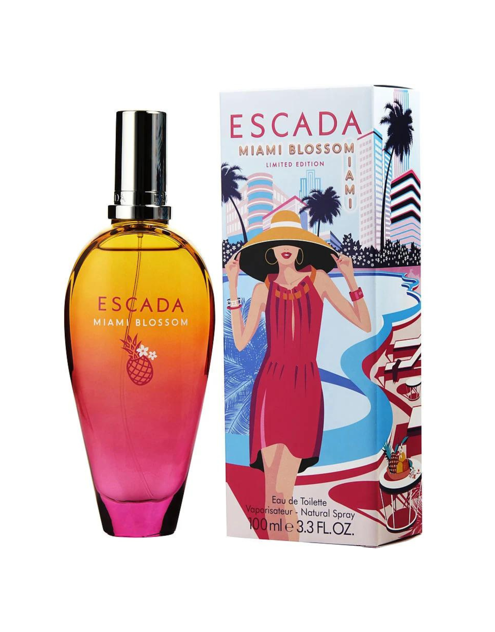 Escada Miami Blossom Fragancia Floral Frutal 100ml