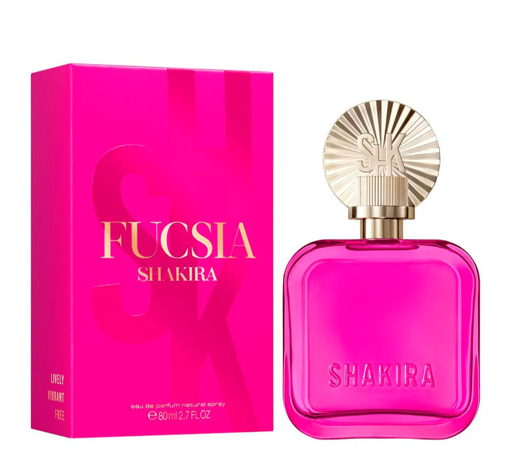 Shakira Fucsia  Fragancia Floral Frutal  80ml