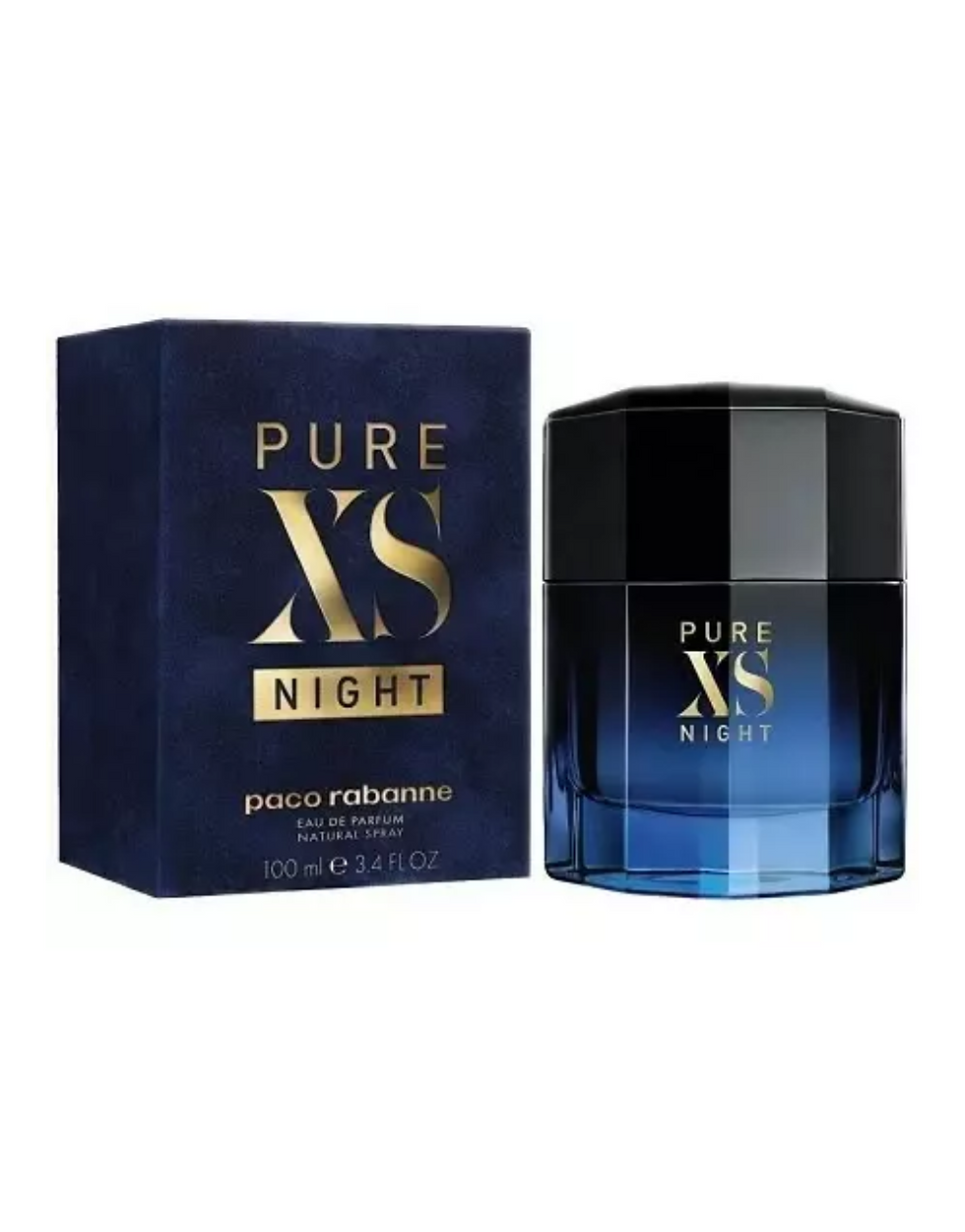 Paco Rabanne Pure XS Night Fragancia Ámbar Especiada 100ml