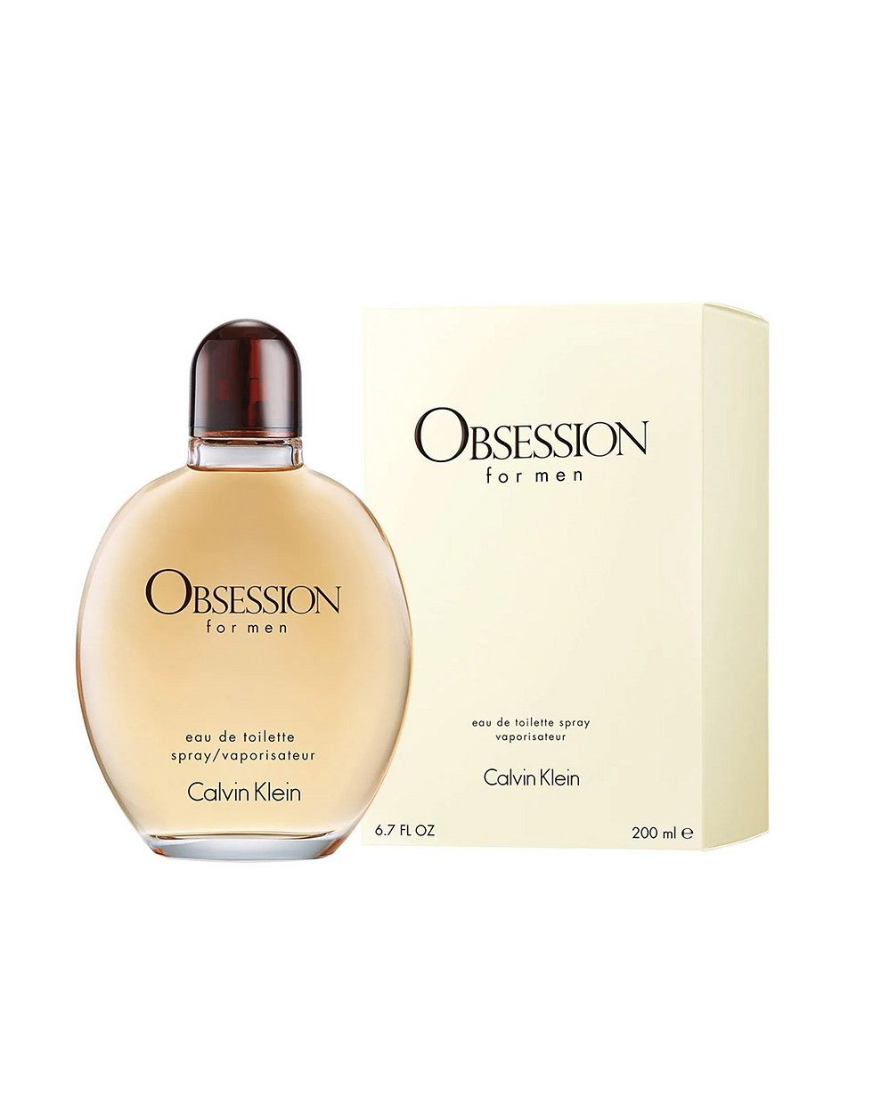 Calvin Klein Obsession Fragancia Ámbar Amaderada 125ml