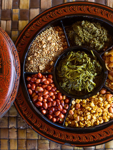 Traditionele snackschotel