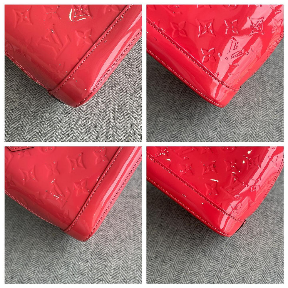 Thumbnail: Louis Vuitton Alma BB Rose Litchi Patent GHW (2015)