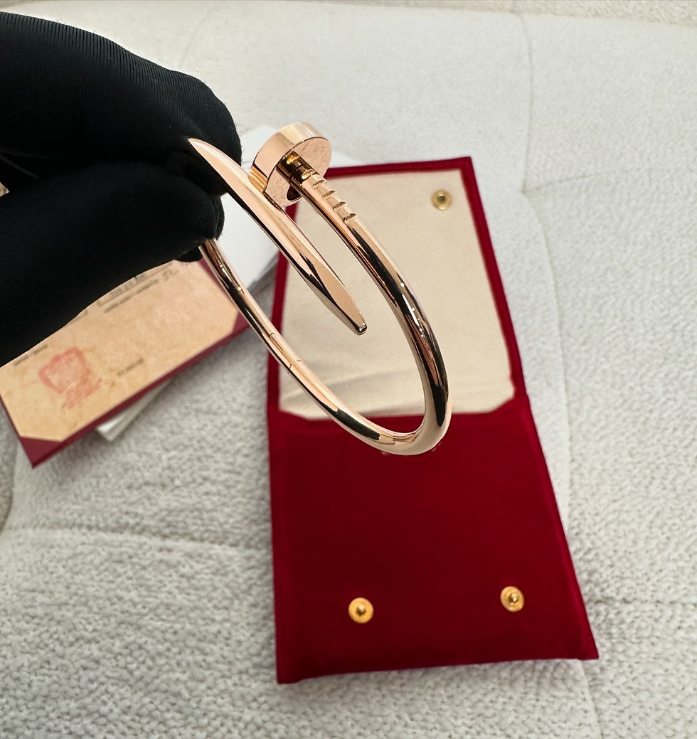Thumbnail: Cartier Juste Un Clou Bracelet Size 15 Rose Gold (2016)