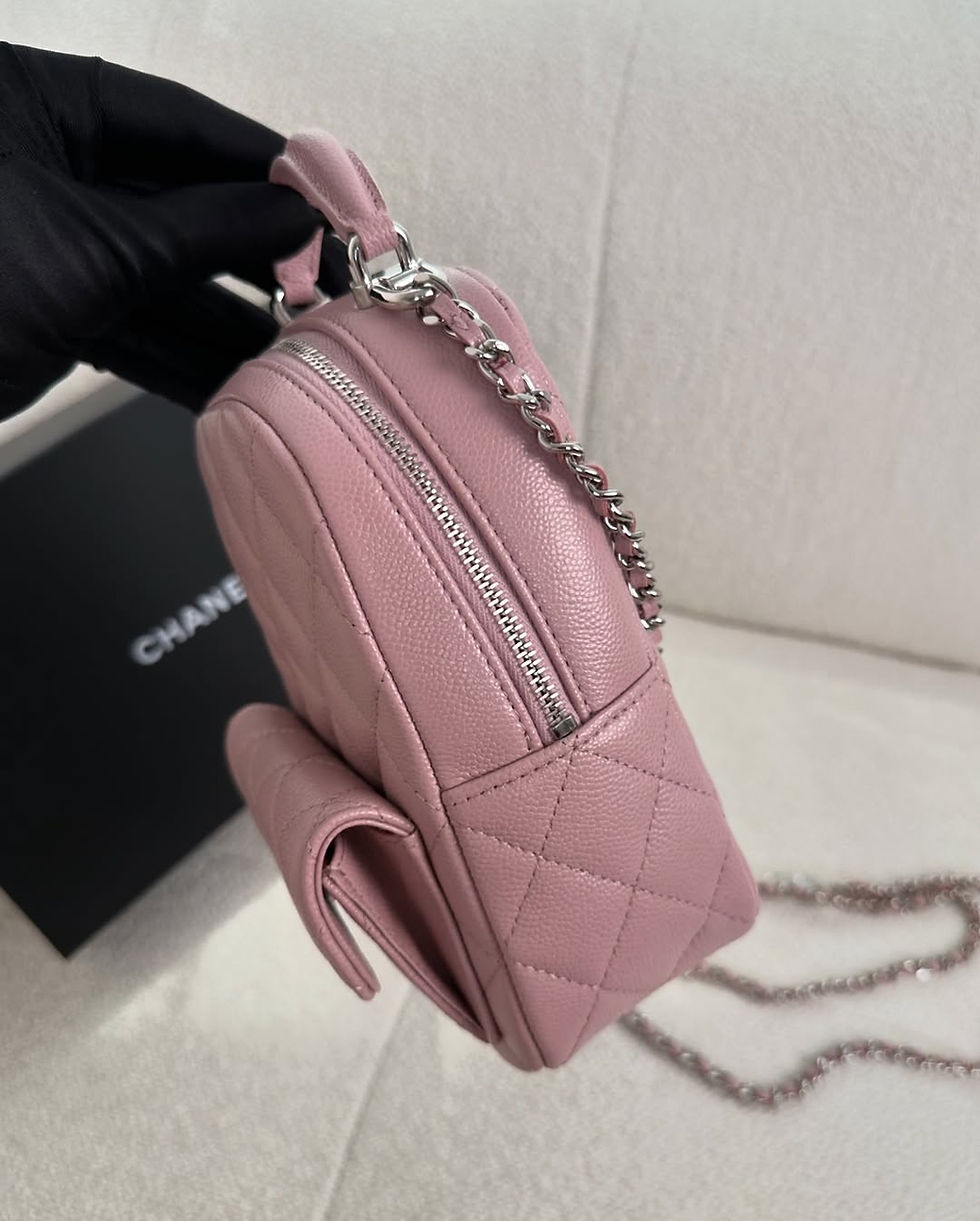 Thumbnail: Chanel Full Set Caviar Backpack 24p (2024)