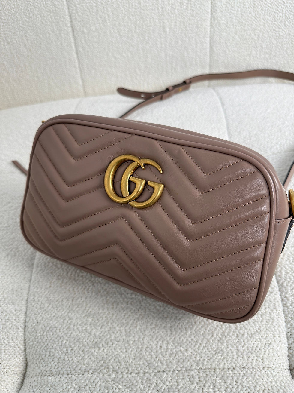 Thumbnail: Gucci Dust Pink GG Marmont Small