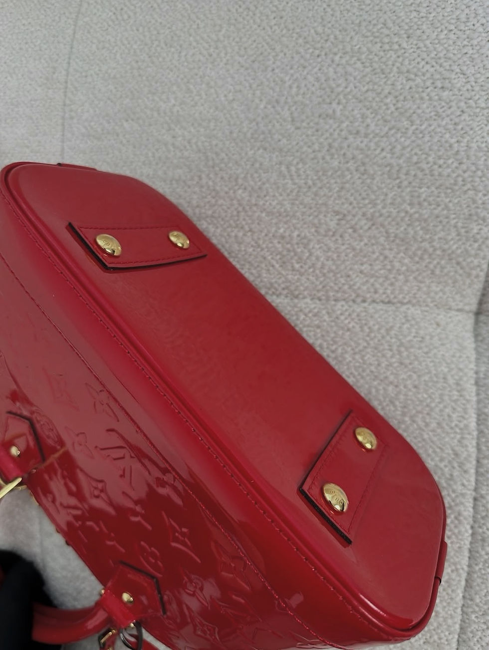 Thumbnail: Louis Vuitton Red Patent Alma BB (2016)