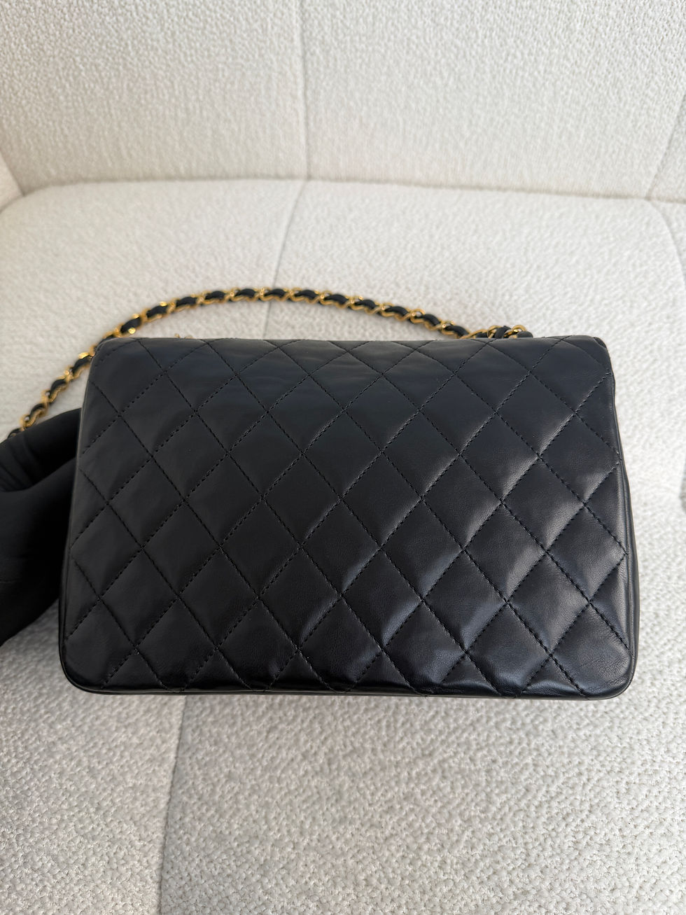 Thumbnail: Chanel Vintage Flap Bag GHW 1 Series 
