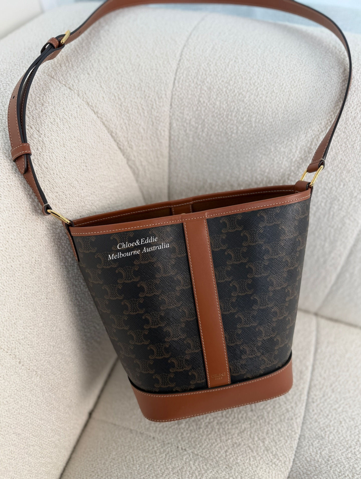 Celine Triomphe Small Bucket