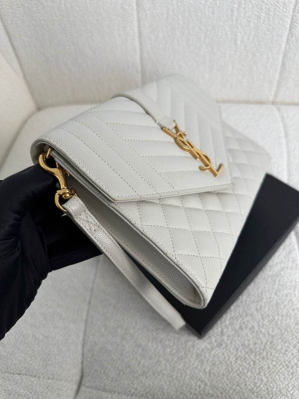 Thumbnail: Saint Laurent Cassandre Pouch GHW (2021)