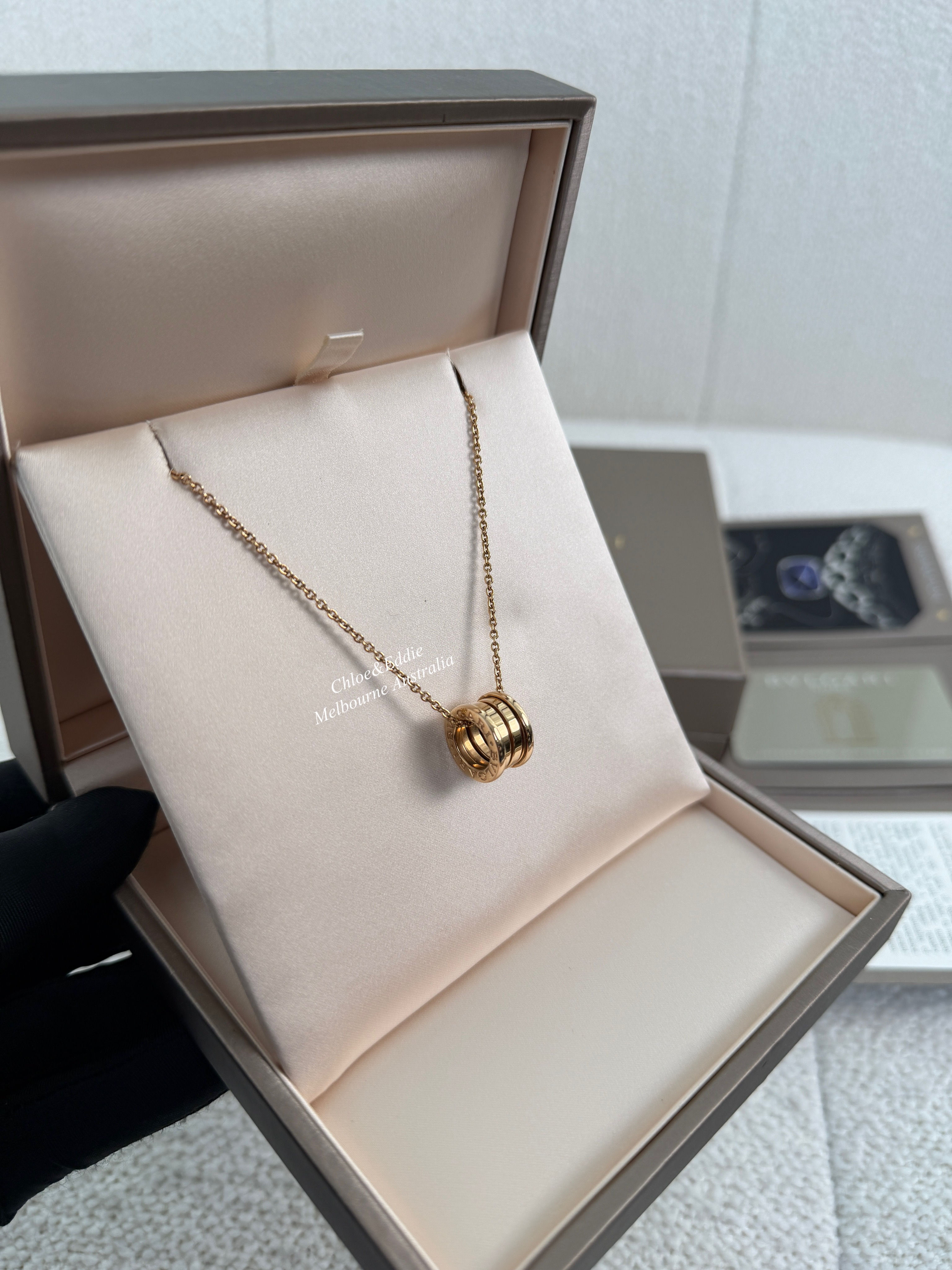 Bvlgari B.Zero1 Necklace Rose Gold (2018)