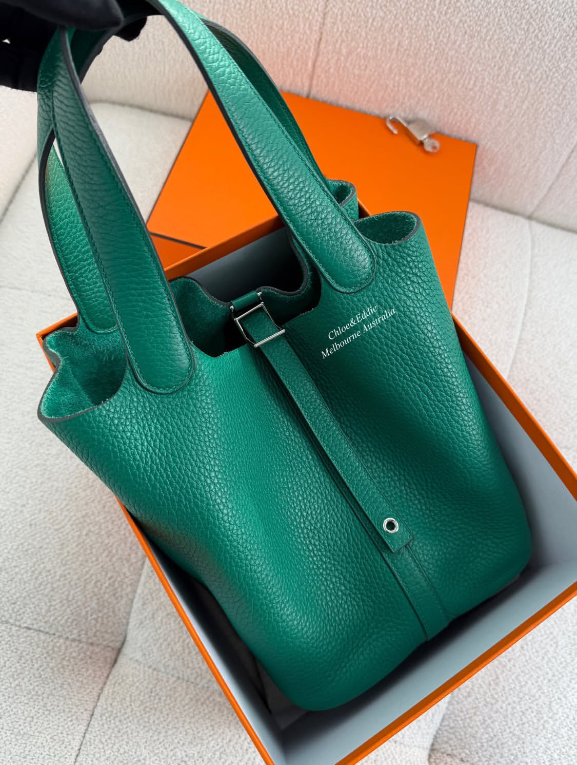 Hermes Picotin 22 Vert Vertigo SHW (2017)