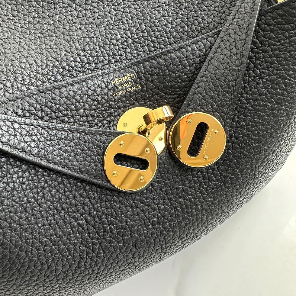 Thumbnail: Hermes Lindy 26 Noir GHW Stamp Y