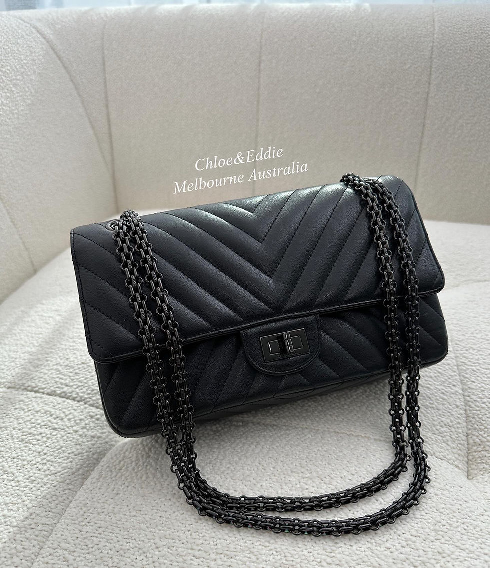 Chanel So Black Small Reissue 23 Series