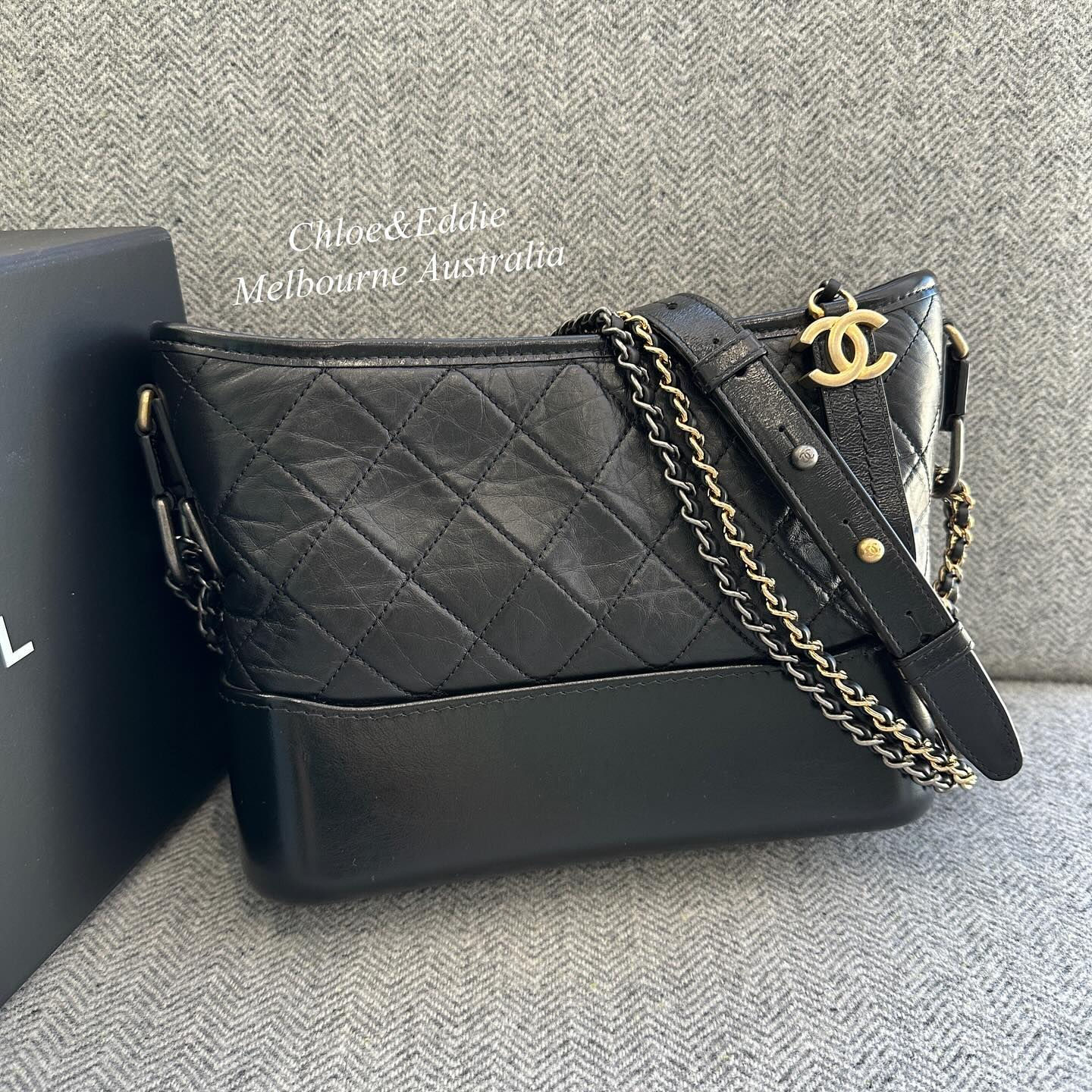 Chanel New Medium Gabrielle Hobo Black (2020)